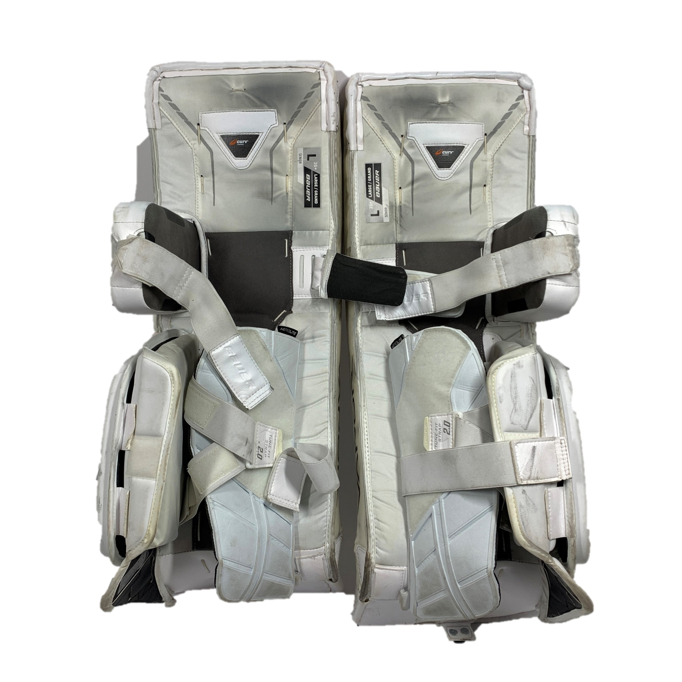 Bauer Vapor HyperLite - Pro Stock Gardien de but (Blanc/Argent)